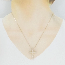 K18YG Dây chuyền kim cương chéo 1.00CT - Hàng hiệu chính hãng 862772