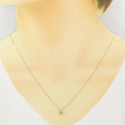 K18YG Vương miện Dây chuyền Kim cương - Hàng hiệu Chính hãng 860367