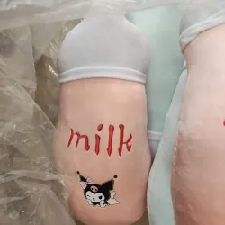 Thú bông hình bình sữa màu hồng 1027267