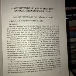 Một số vấn đề về lý luận, phương pháp luận, phương pháp xây dựng chiến lược… 754028