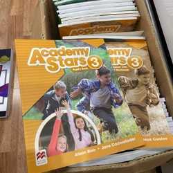 Bộ sách bản quyền các cấp độ Academy Star Starter,1,2,3,4,5,6 534233