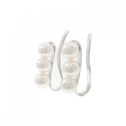 K18WG Bông tai ngọc trai Akoya - Hàng hiệu Authentic 873935