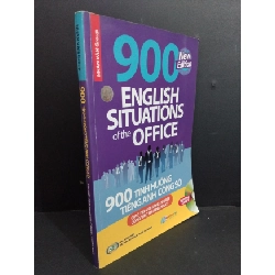 [Phiên Chợ Sách Cũ] 900 Tình Huồng Tiếng Anh Công Sở Giao Tiếp Với Đồng Nghiệp, Công Việc Thường Ngày - Nhân Văn Group 0712