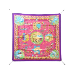 Khăn quàng cổ HERMES BALLADE DE HEIAN - Hàng hiệu Chính hãng