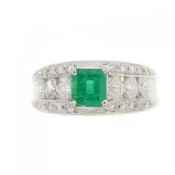 Nhẫn Emerald PT900 0.59CT - Hàng hiệu Chính hãng 856090