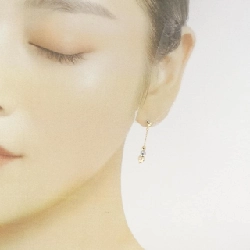 K18YG/K18WG Bông tai - Hàng hiệu Authentic 870863