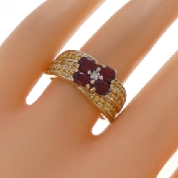 Nhẫn đá màu 10KYG/10KWG - Hàng hiệu Authentic 846268