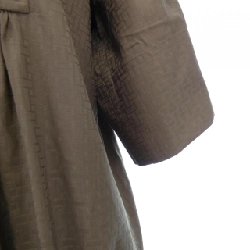 Đầm ngắn Bohemian HERMES bằng vải gạc 5E0570DB 647821