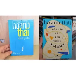 Sách: combo 2 cuốn Hồ Anh Thái: Bắt đầu cất lên tiếng cười + Dấu về gió xoá 931776