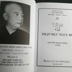 Sách Tâm Và Thập Mục Ngưu Đồ - Nguyễn Minh Thiện mới 90% 674349