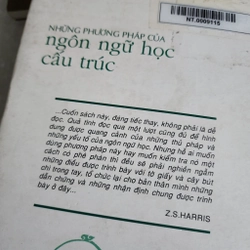 Những phương pháp của ngôn ngữ học cấu trúc | Z. S. Harris. Cao xuân Hạo dịch 530008