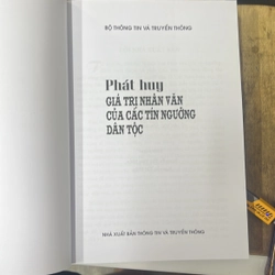 Phát huy giá trị nhân văn của các tín ngưỡng dân tộc 553046