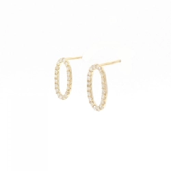 K18YG Bông tai kim cương 0.20CT - Hàng hiệu Chính hãng 871404