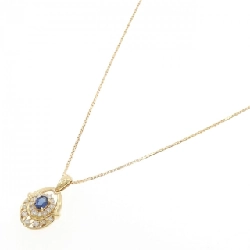 K18YG Sapphire Necklace 0.52CT - Hàng hiệu Authentic 859131