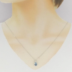 K18WG Dây chuyền Aquamarine 1.03CT - Hàng hiệu Chính hãng 846388