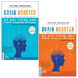 Brain Booster - Nghe Phản Xạ Tiếng Anh Nhờ Công Nghệ Sóng Não Để Nói Tiếng Anh Thành Công Sau 30 Ngày (Bộ 2 Cuốn) - Nguyễn Anh Đức 286468