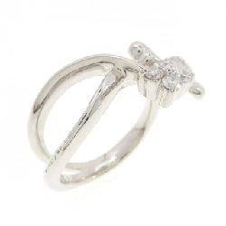 Nhẫn hồng ngọc hình bướm × hoa K18WG 0.31CT