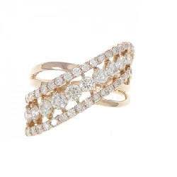 Nhẫn kim cương K18PG 0.70CT 666263