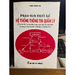 Phân Tích Thiết Kế Hệ Thống Thông Tin Quản Lý - Trần Thành Trai- Sách lưu kho mới 85% STB838