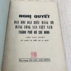 NGHỊ QUYẾT ĐẠI HỘI ĐẠI BIỂU ĐẢNG BỘ ĐẢNG CỘNG SẢN VIỆT NAM LẦN THỨ NHẤT  931958