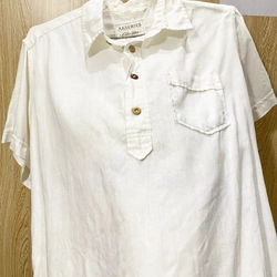 ÁO SƠ MI TRẮNG NGẮN TAY CUBA LIBRE SIZE S *TẶNG QUÀ 0Đ* FREESHIP THÁNG 5+6 323144