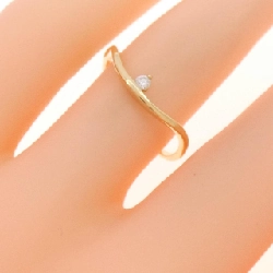 【Remake】Nhẫn kim cương K18YG 0.03CT 673624