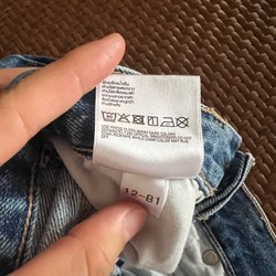 Quần jeans uniqlo ống suông size S màu xanh đậm chính hãng  164843