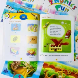 Phonics Fun (Sách nhập)- 6 levels kèm file nghe 780253