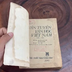 II Văn Học: Văn Tuyển Văn Học Việt Nam (1858-1930) - 1981 1008498
