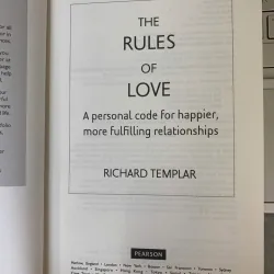 THE RULES OF LOVE (NHỮNG QUY TẮC CỦA TÌNH YÊU) - RICHARD TEMPLAR 763268