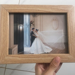 Bộ 6 khung ảnh để bàn tiệc 