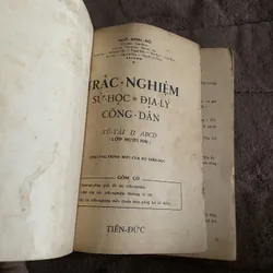 Trắc nghiệm Sử địa công dân 1973 674705