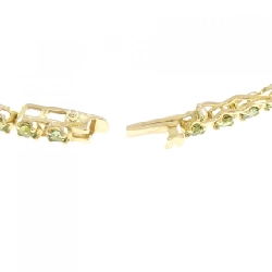 K18YG Peridot Bracelet 3.24CT - Hàng hiệu Authentic 873653