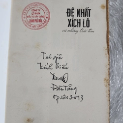 Đệ nhất xích lô và những trái tim | chữ ký tác giả Đào Tăng  517987
