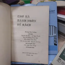 Sách: Thơ và danh ngôn về sách (A3) - Tác giả: Hoàng Sơn Cường 689943