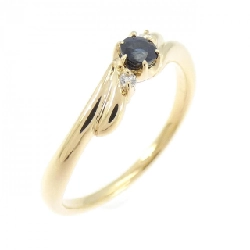 Nhẫn Sapphire K18YG - Hàng hiệu Chính hãng