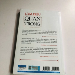 📚 LÀM ĐIỀU QUAN TRỌNG – John Doerr Sách nguyên siêu, mới 100% 529526
