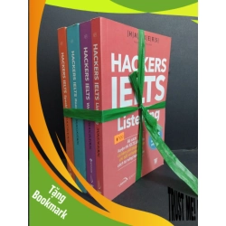 (TẶNG BOOKMARK) Bộ 4 cuốn hackers ielts mới 90% bẩn nhẹ RBK1001 HỌC NGOẠI NGỮ
