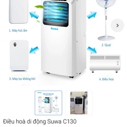 ĐIỀU HOÀ DI ĐỘNG SUWAC130 GIÁ HÃNG 5.600K *TẶNG QUÀ 0Đ 501683