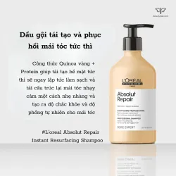 Dầu Gội LOreal Vàng 500ml Serie Expert Absolut Repair 594728
