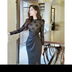 Đầm body chất ren...size xl...eo 78 991719