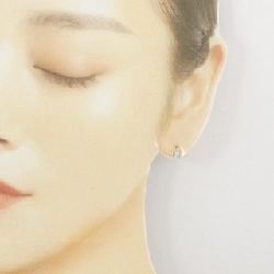 K18YG Blue Topaz Bông tai - Hàng hiệu Chính hãng 875897