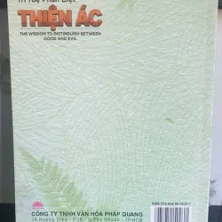 Trí Tuệ Phân Biệt Thiện Ác - Thích Chân Quang 758493
