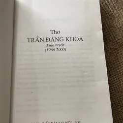 TRẦN ĐĂNG KHOA - thơ tinh tuyển  796880