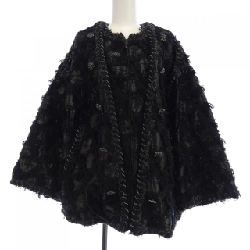 【Mã giảm giá】Áo khoác không cổ CHANEL