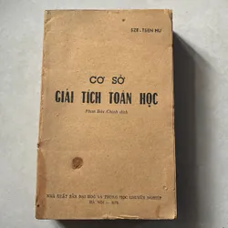 Cơ sở giải tích toán học 1978s