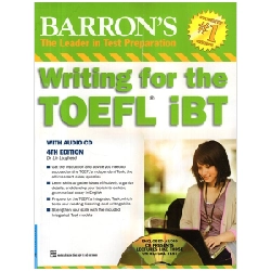 Barron's - Writing For The TOEFL iBT - 4th Edition (Kèm CD) - Dr. Lin Lougheed