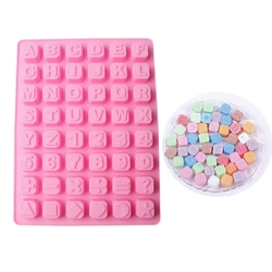 Khuôn silicon làm bánh, rau câu, socola 24 chữ cái, 10 số, ký tự - Mã số 1136 338421