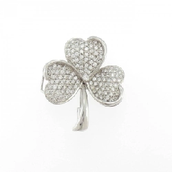 K18WG Kim cương Brooch 1.22CT - Hàng hiệu Chính hãng