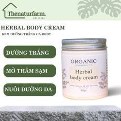 🌾Kem dưỡng trắng Body Herbal Natural - 300gr 
